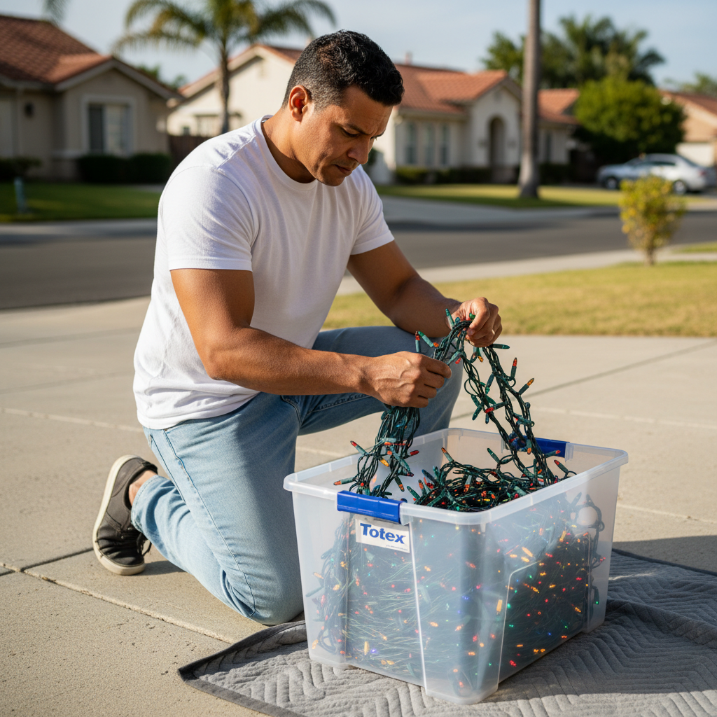 Holiday Light Removal